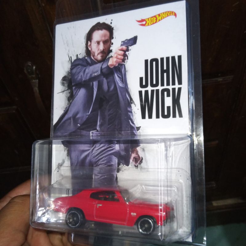 MERAH 定製卡片 John Wick 70 Chevy Chevelle SS Red Free Protector