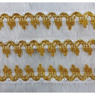 豪華銀色 Combi Mas 蕾絲 3 釐米寬 METER