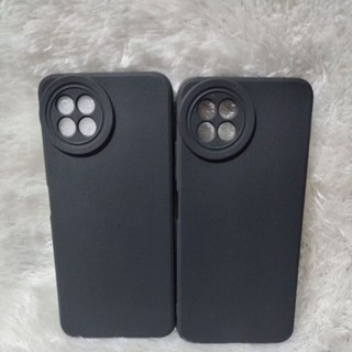 HP SoftCase Makaron 全黑 Itel S23 矽膠手機背部保護膜