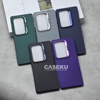Case Tecno Camon 40 4G 保護套法蘭絨立式馬卡龍支架相機環