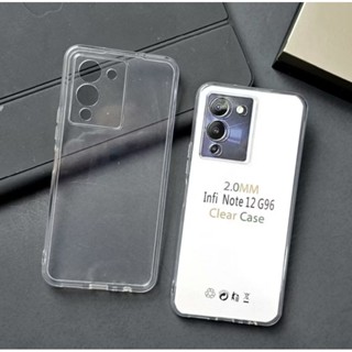 軟殼外殼 Clear Space 原裝 Infinix Note 12 G96/X670 矽膠 2.0MM+攝像頭