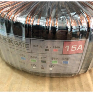 Blackgate 15A-56V CT 環形變壓器 15A-Travo Donut BELL 環形變壓器