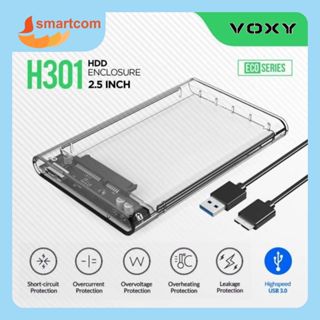 VOXY H301 USB 3.0 硬碟盒外接 2.5 透明硬碟盒