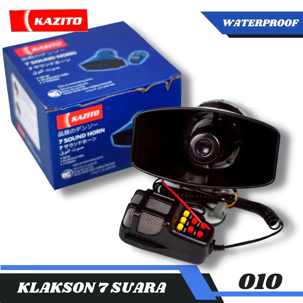 TOA 7 聲警喇叭警察巡邏救護喇叭 7 聲摩托車車