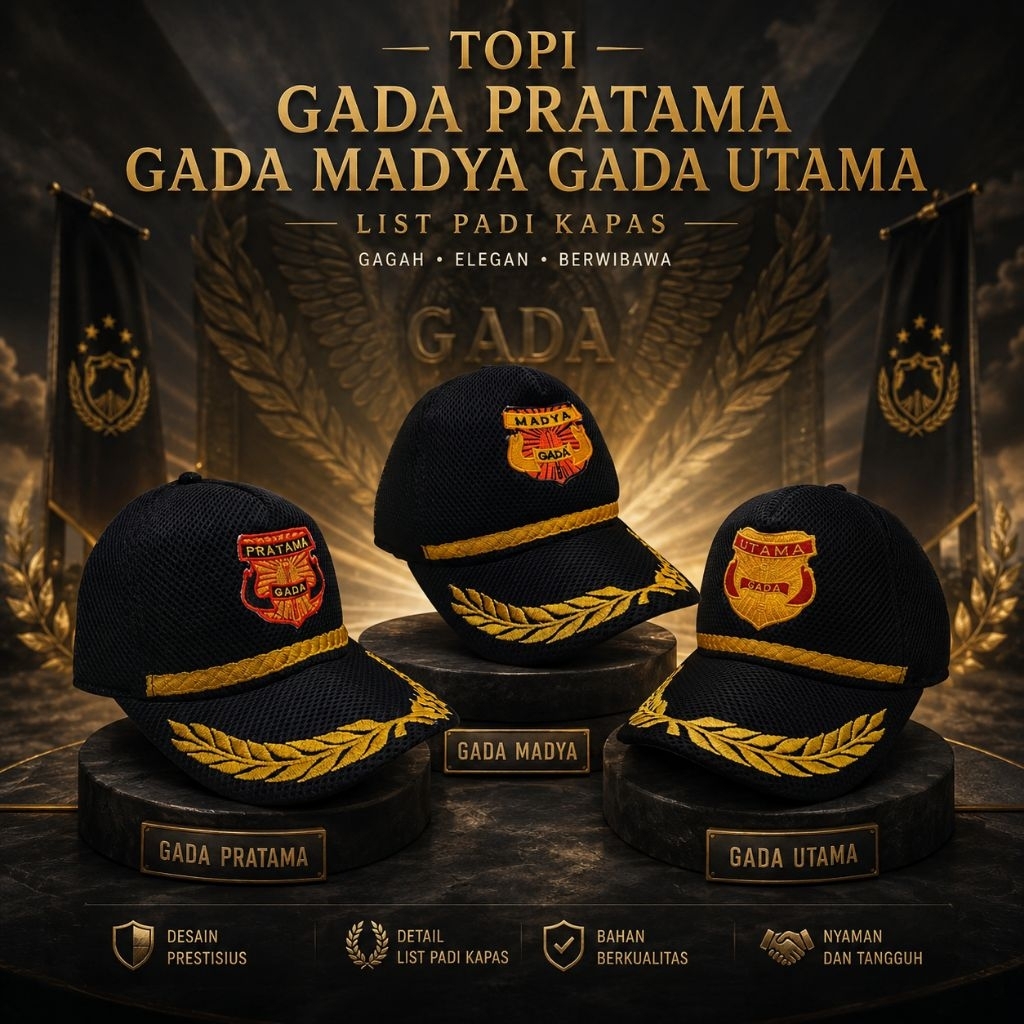 Gada Pratama 帽子 Gada Madya Gada Utama 清單 Padi 棉網