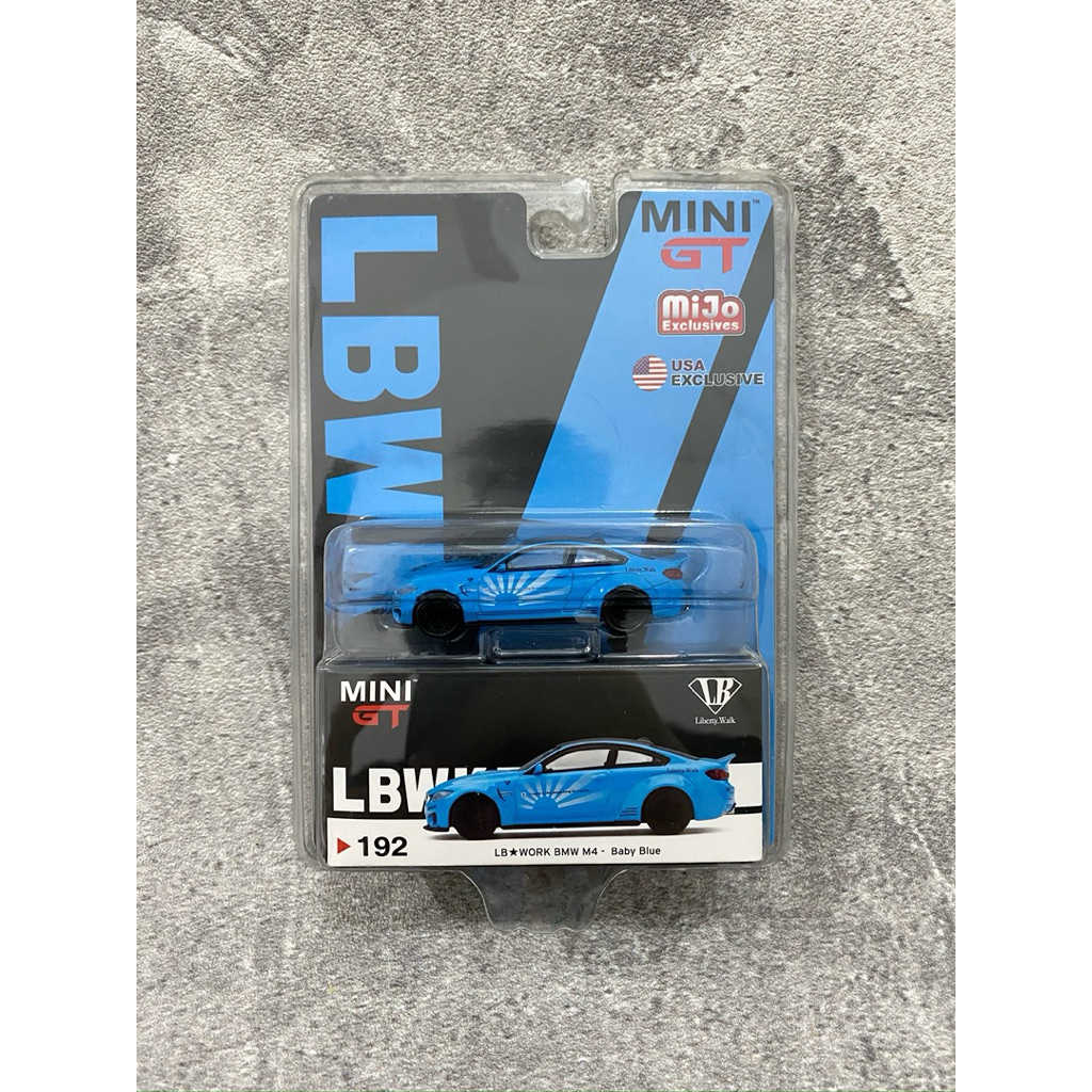 MINI GT LBW 192 ブルー ミニカー