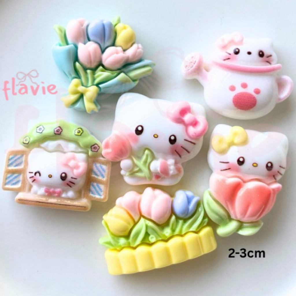 許多樹脂粘土模型三麗鷗 DIY 玩具總動員光面高級角色風味肉桂 morol hello kitty mikko 米奇ha