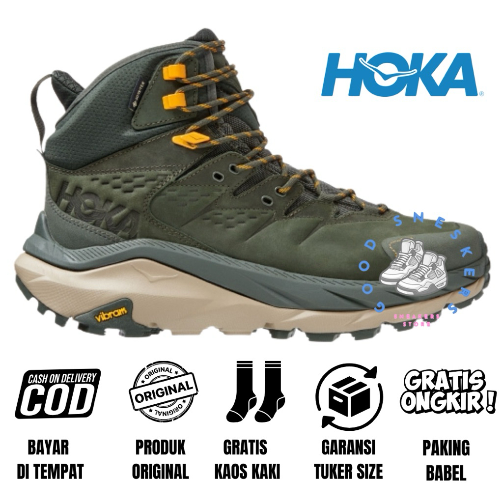 Hoka Kaha 2 High Goretex 防水原裝越野跑鞋