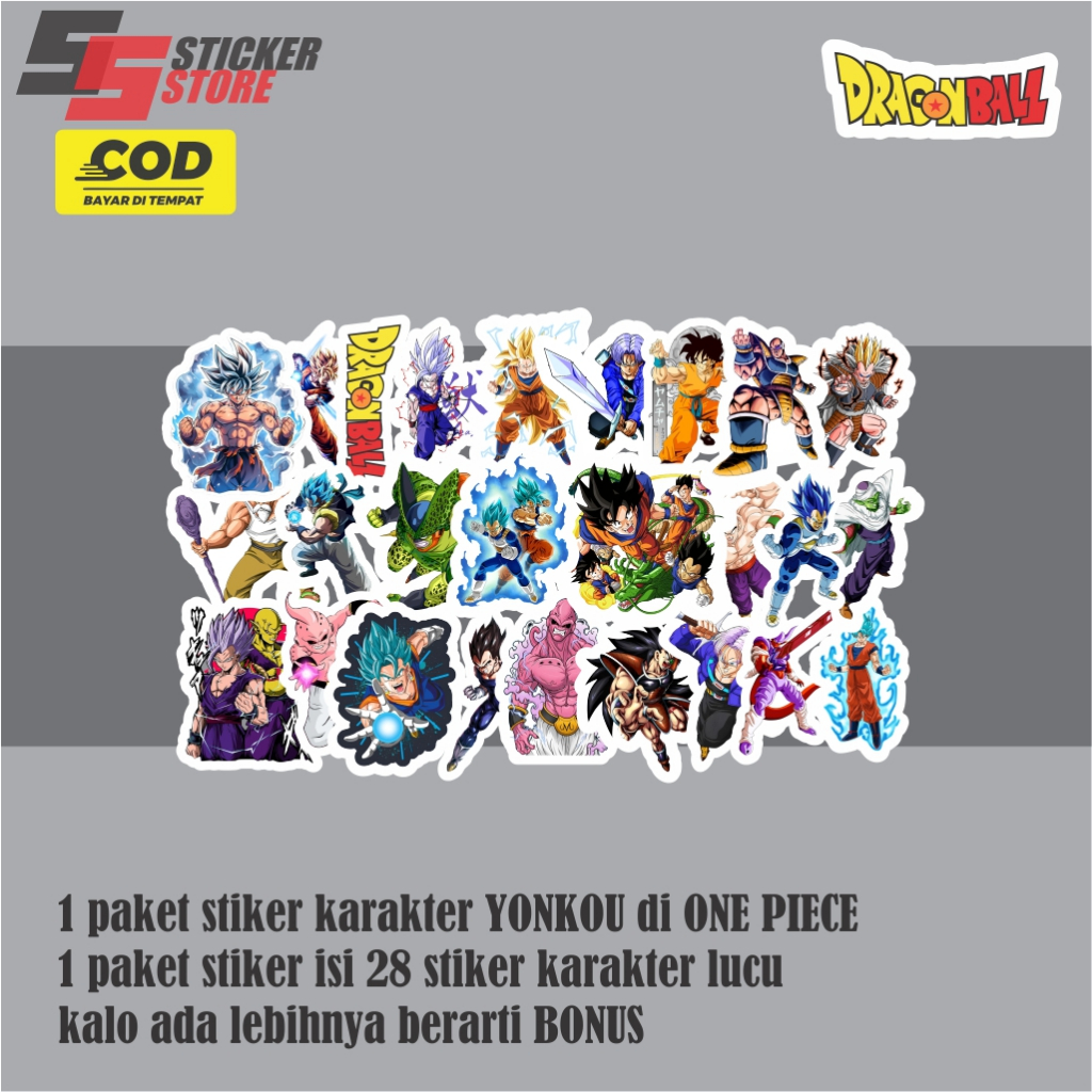 HP 龍珠 Z 系列筆記本電腦手機殼貼紙上的動漫人物貼紙