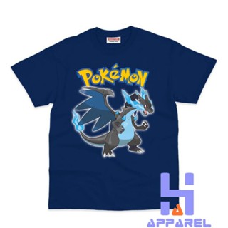 童裝兒童 T 恤 POKEMON MEGA CHARIZARD X 字元