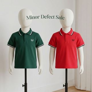 MINOR DEFECT POLO SHIRT FRED POLO SHIRT 男孩女孩 Polo 衫兒童 Polo 衫