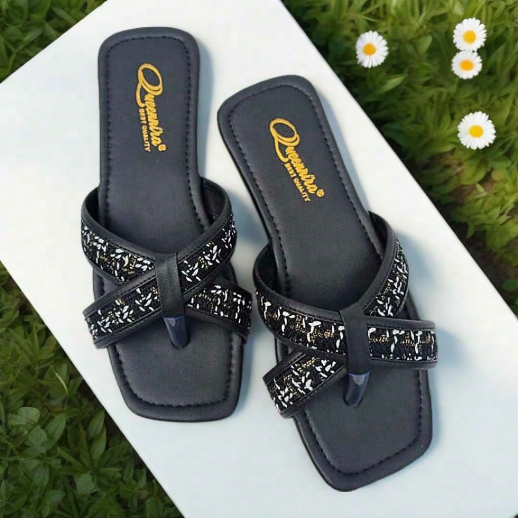 SELLY NS018 兒童平底涼鞋 Kobe Cross 防滑人字拖