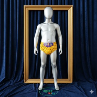 KATUN Agree Kids AK 23 兒童內衣圖案內容中性兒童內衣優質棉質柔軟三角平角內褲不讓你發熱