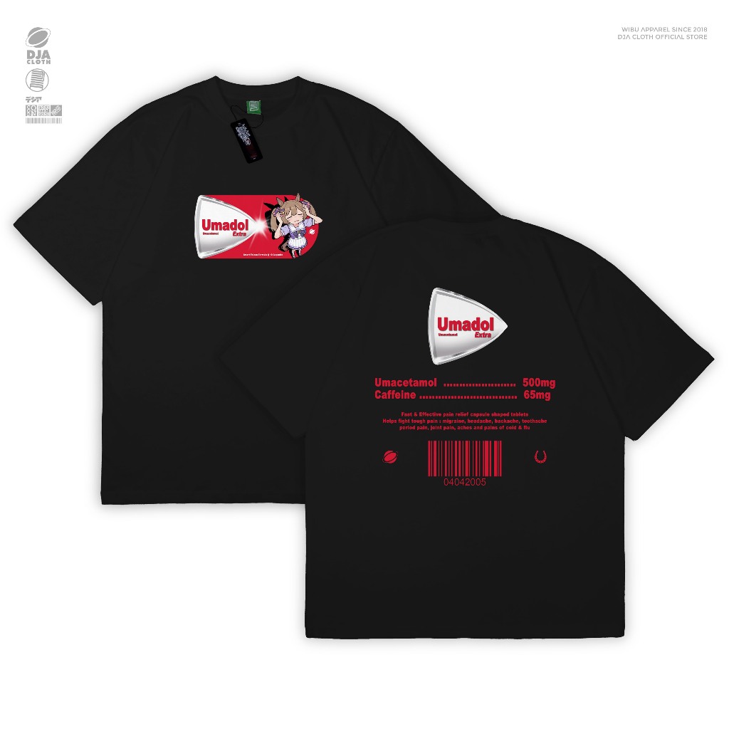 DJA Kaos Umadol Extra Smart Falcon Uma Musume Meme T 恤動漫漫畫衣服