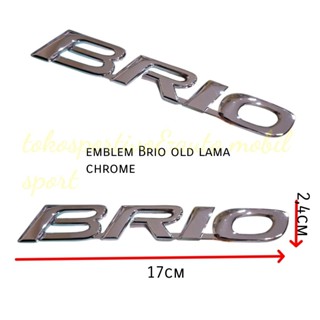 HONDA 會徽標誌貼紙寫字母本田 Brio chrome 全新 Brio
