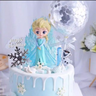 TOPPER 裝飾品裝飾蛋糕生日蛋糕派對 ELSA 冰雪奇緣愛麗絲 SOPHIA 馬火車 CINDERELA ANNA