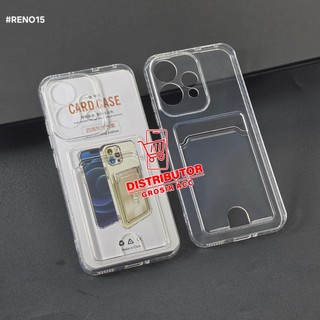 OPPO RENO 15 5G OPPO REDNO 15F 軟殼卡套透明卡槽套 OPPO RENO 15 5G OPP