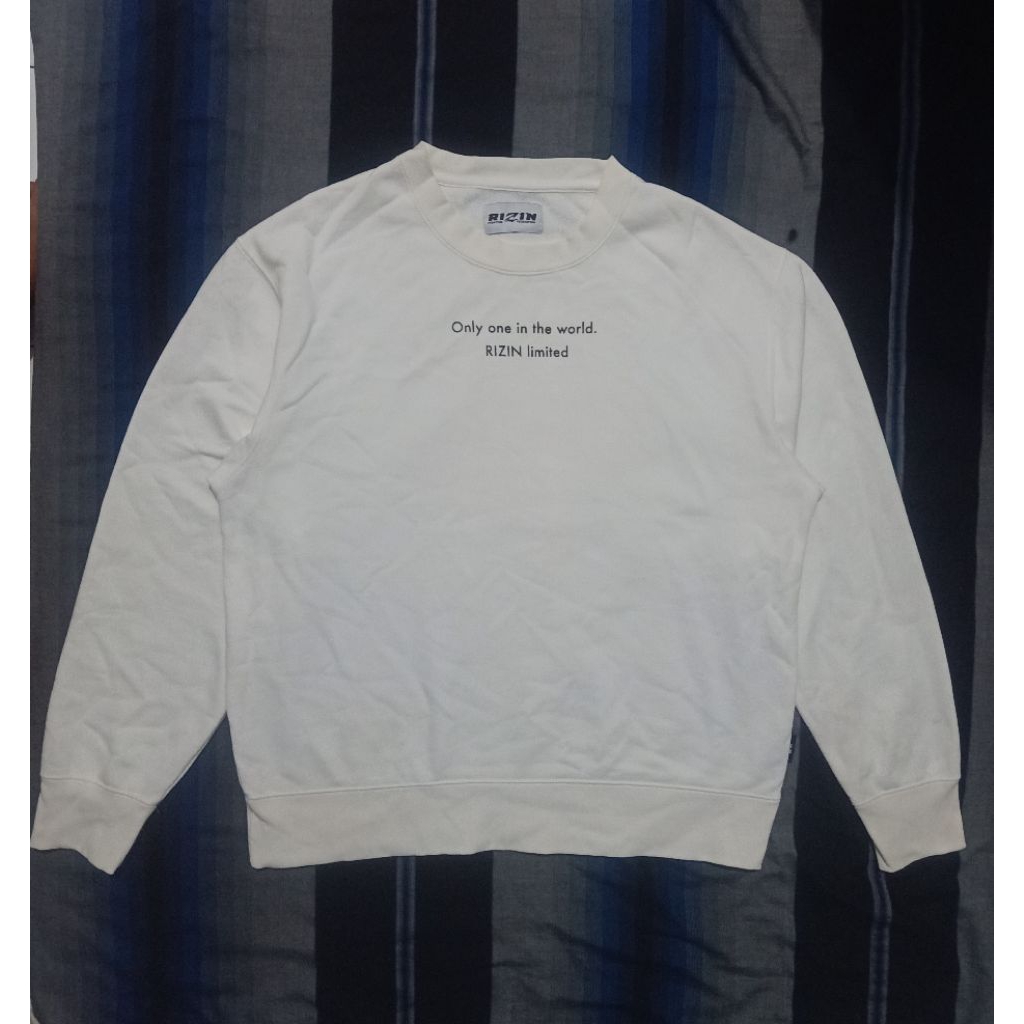 圓領毛衣 Rizin 格鬥一代 SZ XL