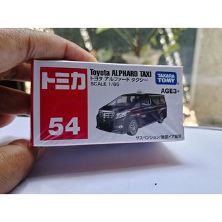 豐田 REPLIKA Tomica no 54 Toyota Alphard 黑色出租車 Takara Tomy 複製車
