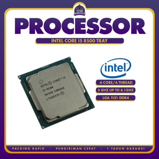 英特爾 Intel Core i5 8500 TRAY LGA 1151 處理器,1 年官方保修