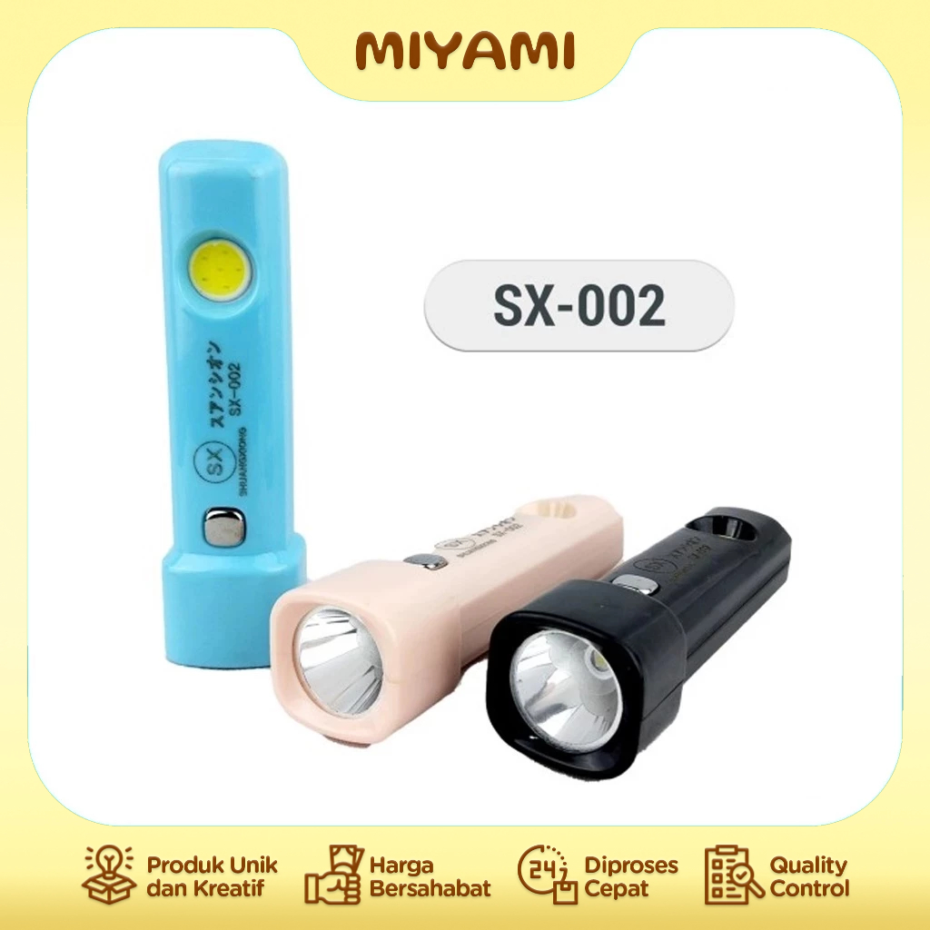 Sx-002 應急充電 MINI LED 手電筒 MI