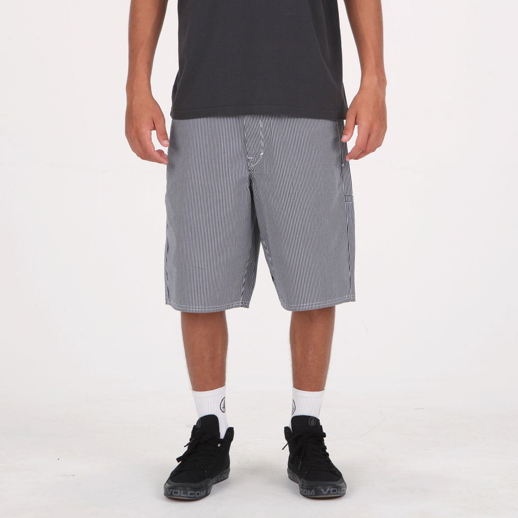 VOLCOM MWS FREESTONE 22 短褲深藍色