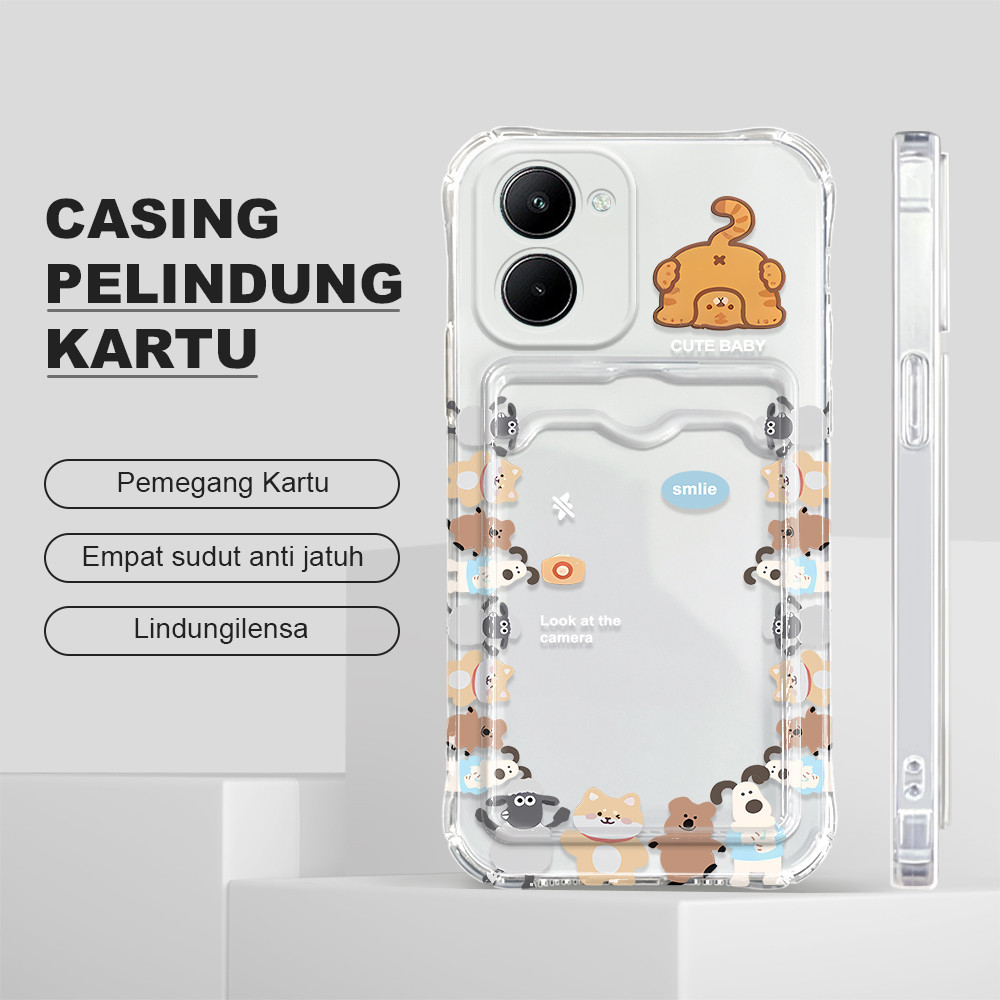 HP Realme C33 防摔卡套外殼卡套軟殼動物 1010 KB 手機殼軟殼 Cesing 手機殼