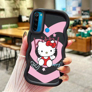 XIAOMI REDMI 適用於小米紅米 Note 8 Pro Note 8T 手機殼軟殼狗花殼手機外殼矽膠外殼製成