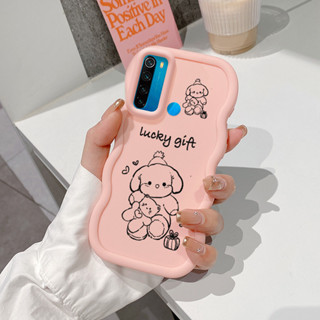 XIAOMI REDMI 適用於小米紅米 Note 8 Pro Note 8T 手機殼軟殼娃娃殼幸運禮物手機外殼由矽膠外