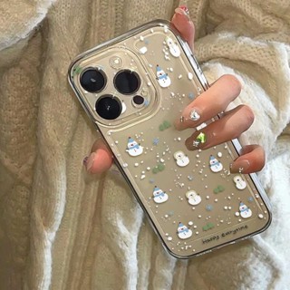 HP 可愛雪人軟最新外殼 Iphone 11 13 Pro Max 16E 15 Pro Max 7 8 7 8 Plu
