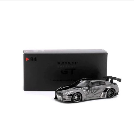 MINI GT 84 LB WORKS NISSAN GTR R35 黑色限量現貨