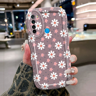XIAOMI REDMI HP 手機殼適用於小米紅米 Note 8 Pro Note 8T 手機殼軟殼白花牆殼手機外殼由