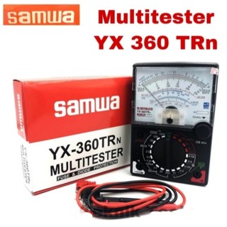 萬用表模擬 SAMWA YX-360TR N 萬用表手動電流量