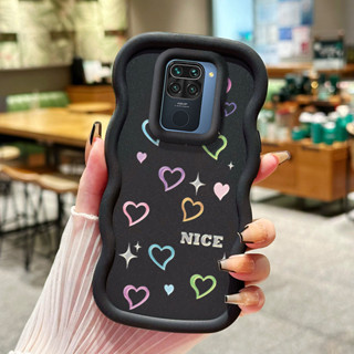 XIAOMI REDMI 適用於小米紅米 Note 9 Pro Note 9s 手機殼軟殼空愛外殼手機外殼由矽膠外殼製成