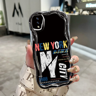 外殼 Hp 適用於 VIVO Y91 Y91i Y93 Y93s Y95 Y91C Y90 Y1s 手機殼軟殼外殼彩色字