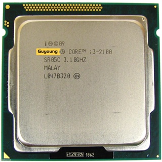 Core i3 2100 處理器 3.1GHz 3MB 緩存雙核插槽 1155 台式機 CPU