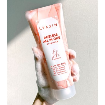 [LYAJIN] Ageless ALL-IN-ONE CLEANSER 200ML,洗髮水+洗面奶+身體清潔劑,韓國製
