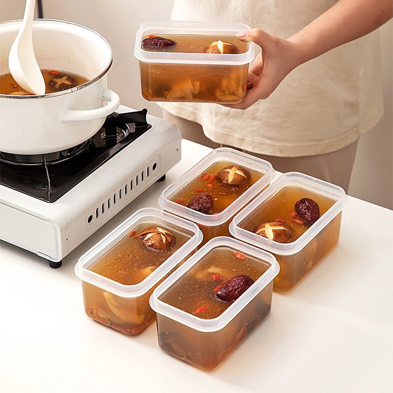 新款冰箱凍湯分裝盒冷凍專用高湯骨頭湯燉雞湯備餐保鮮盒食品級可微波
