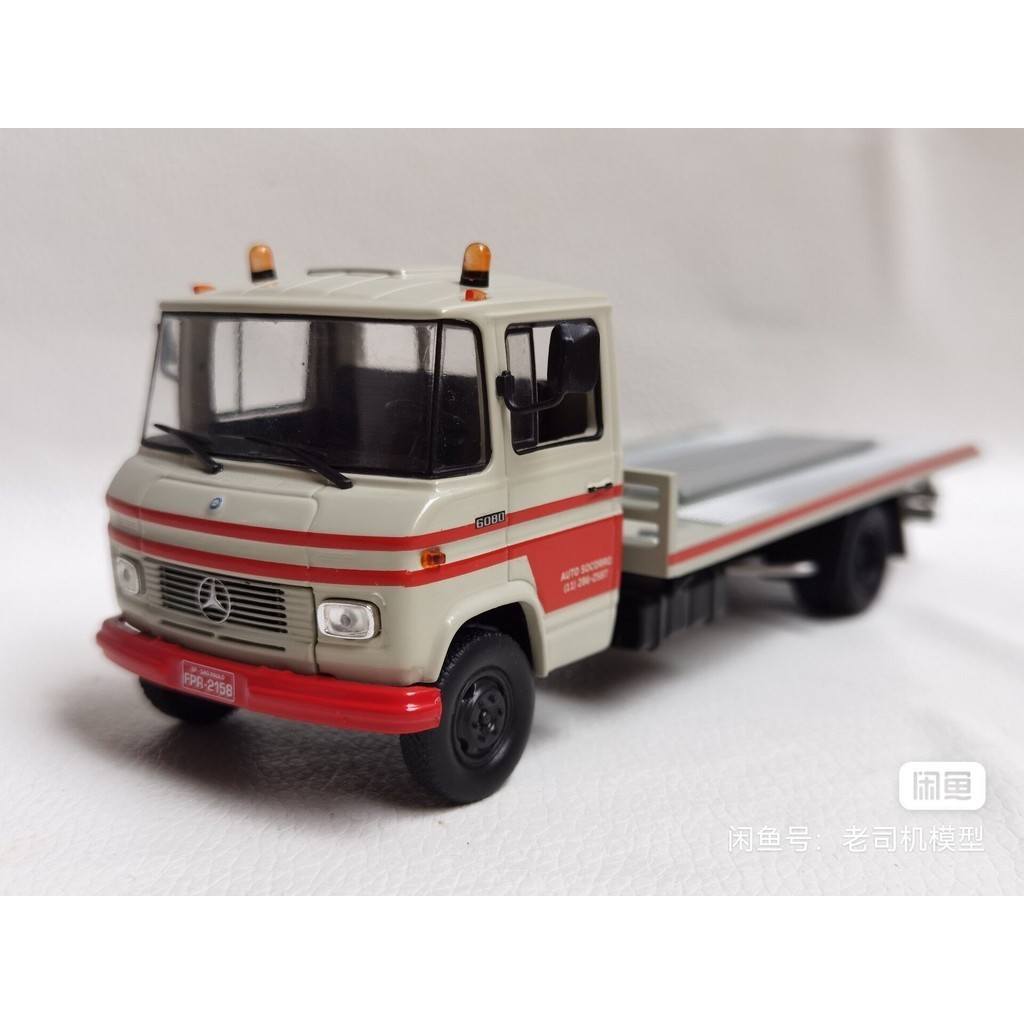 [孤品]IXO 1:43 MERCEDES BENZ L608D 賓士拖車模型 合金[孤品]