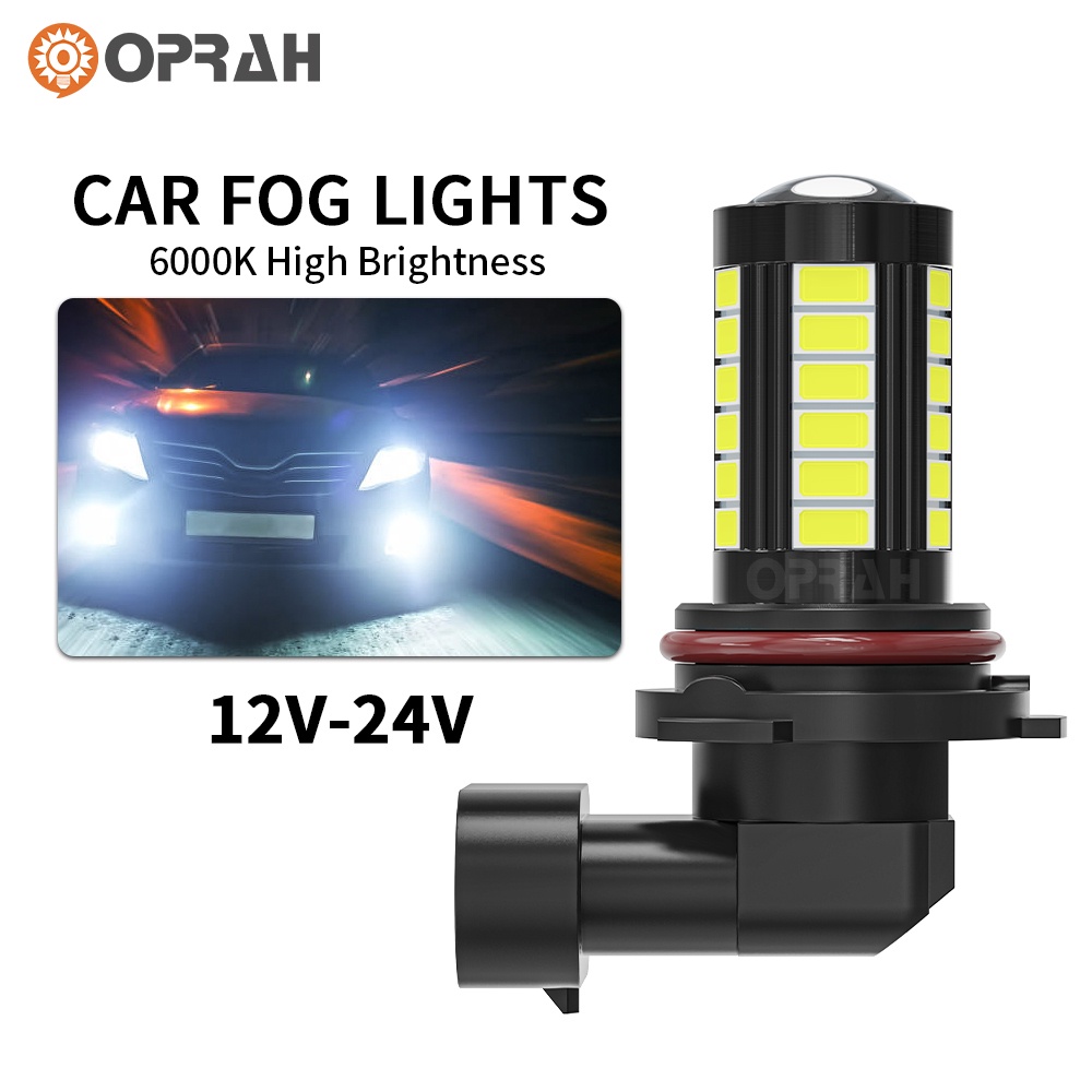 【現貨】OPRAH 汽車LED霧燈 H11 LED 燈泡 HB3 HB4 汽車霧燈H7 9005 9006 霧燈燈泡56