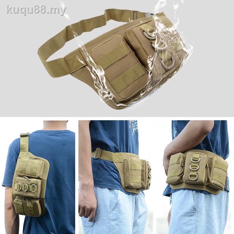 戰術腰包袋軍用 MOLLE 腰包戶外遠足多功能