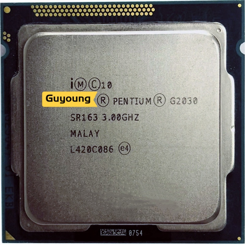 奔騰 G2030 3M 高速緩存 3.0 GHz L3=3M LGA 1155 TDP 55W 台式機 CPU 處理器