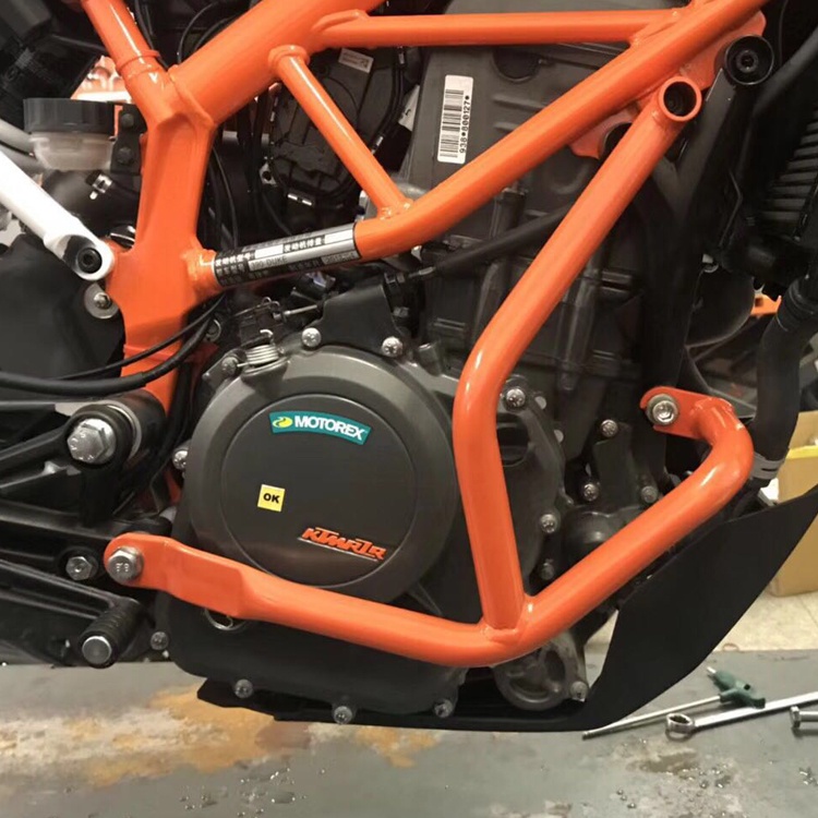 適用KTM DUKE390 DUKE250 2017-2018年 改裝保險槓護槓車身防摔槓