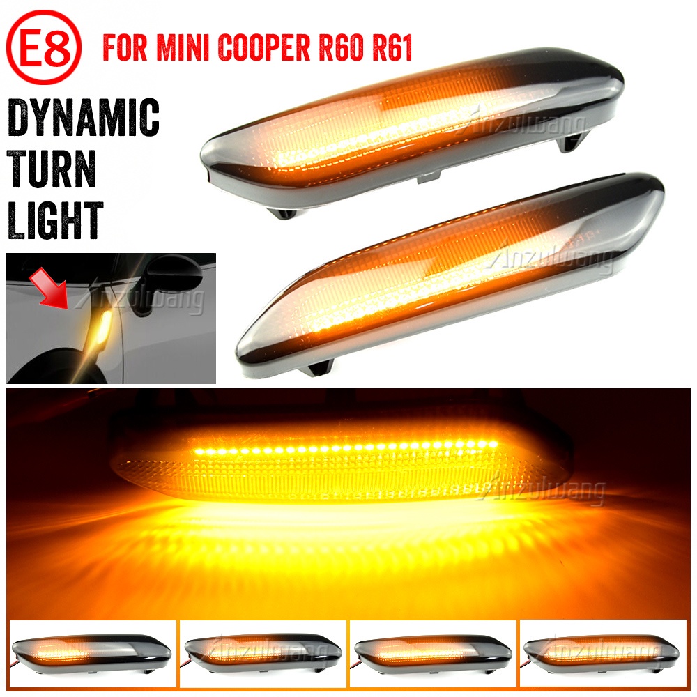 Flowing Water Blinker LED Dynamic Turn Signal Light For Mini