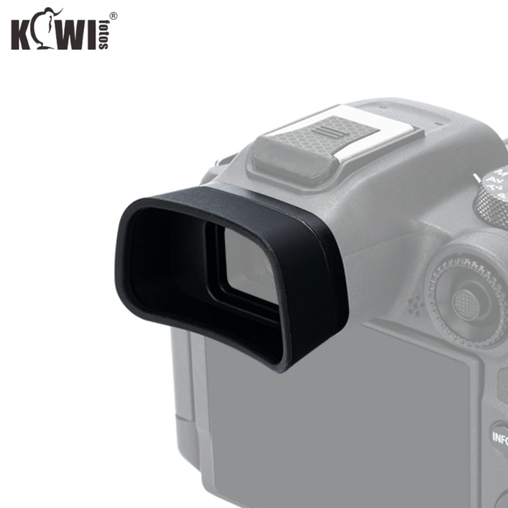 KIWI 升級版矽膠眼罩 佳能Canon EOS R7 相機專用延長型取景器眼罩 微單相機觀景窗護目罩