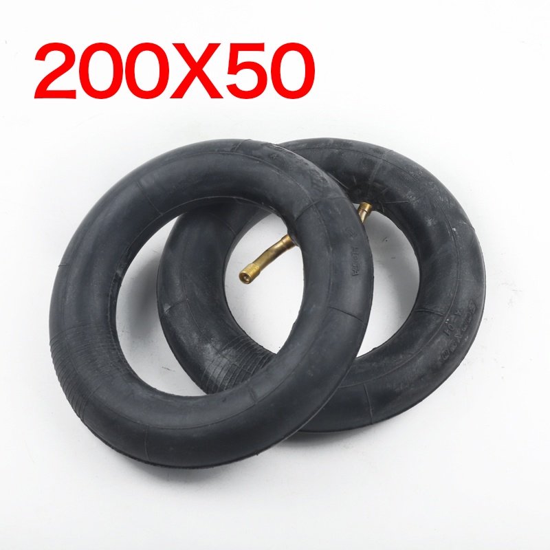 最新零件 200x50 踏板車 200 x 50 8"X2" 輪胎橡膠更換內胎