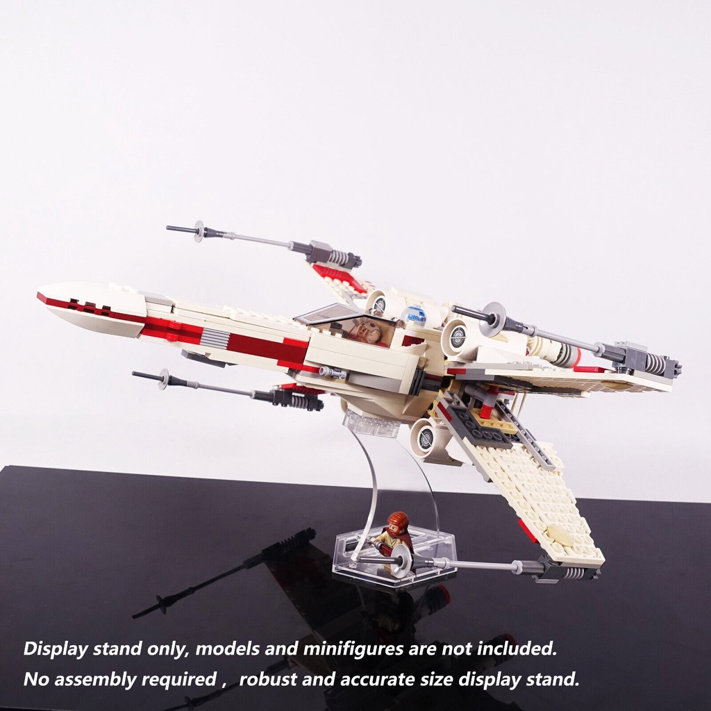 訂制樂高LEGO 75301 9493 75301 X-wing Starfighter展示架,僅出售手工亞克力支架.