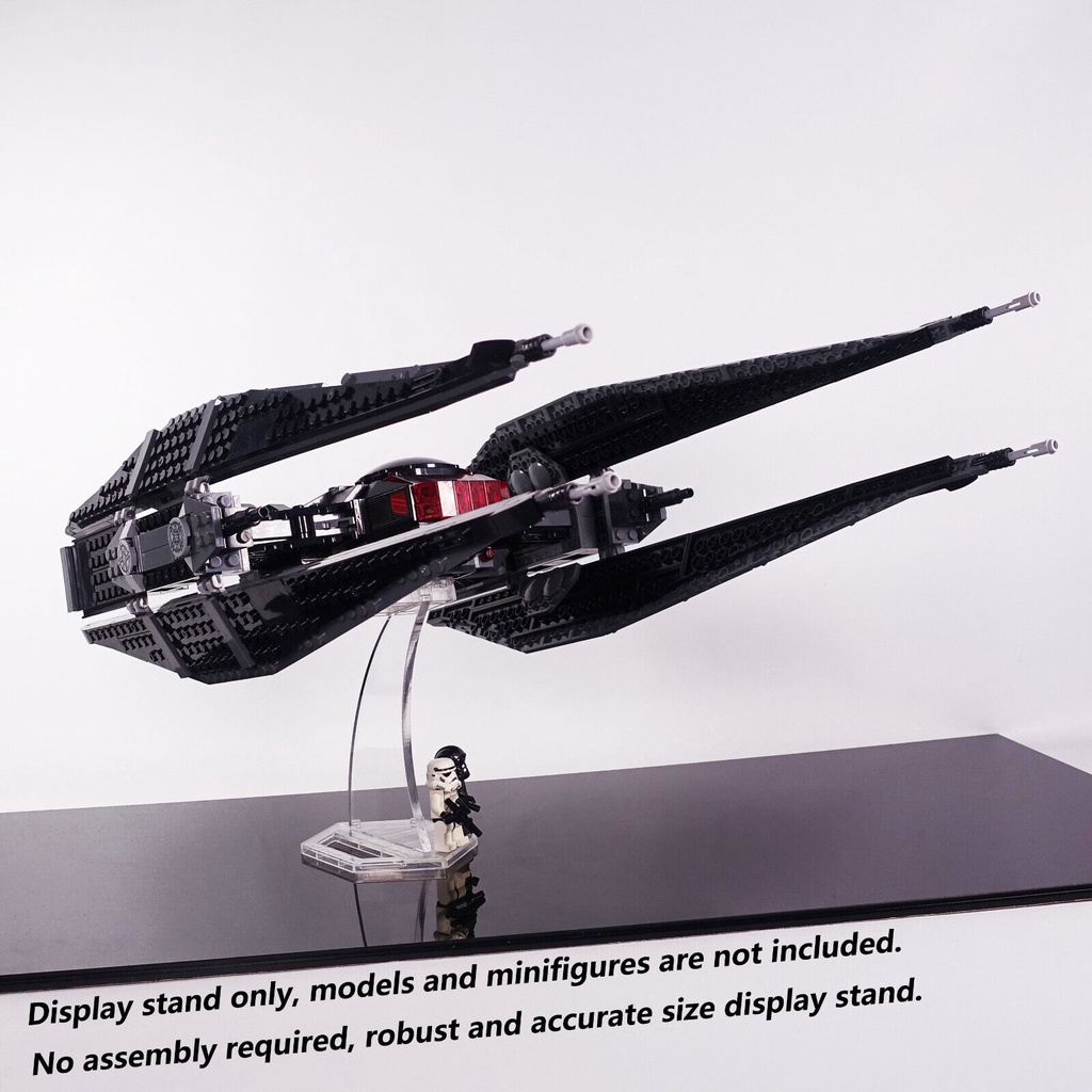 訂制樂高LEGO  75179 Kylo Ren`s TIE Fighter展示架,僅出售手工亞克力支架.