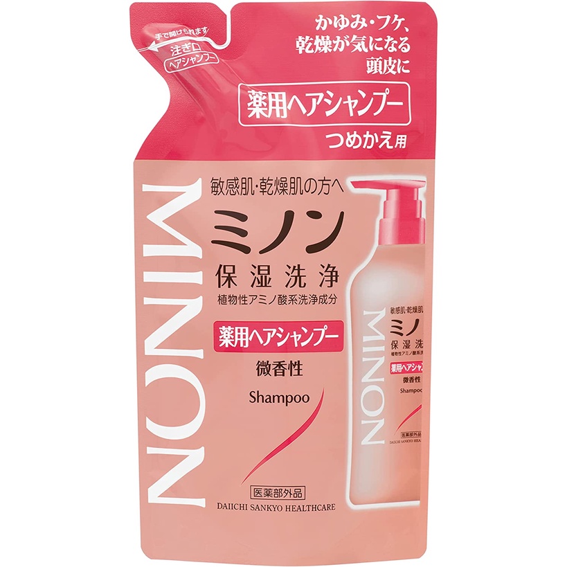 直接從日本Daiichi Sankyo Healthcare Minon Minon Matched洗髮380毫升