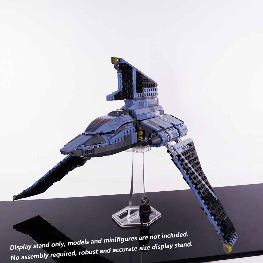 訂制樂高LEGO 75314The Bad Batch Attack Shuttle展示架 , 僅出售手工亞克力支架.